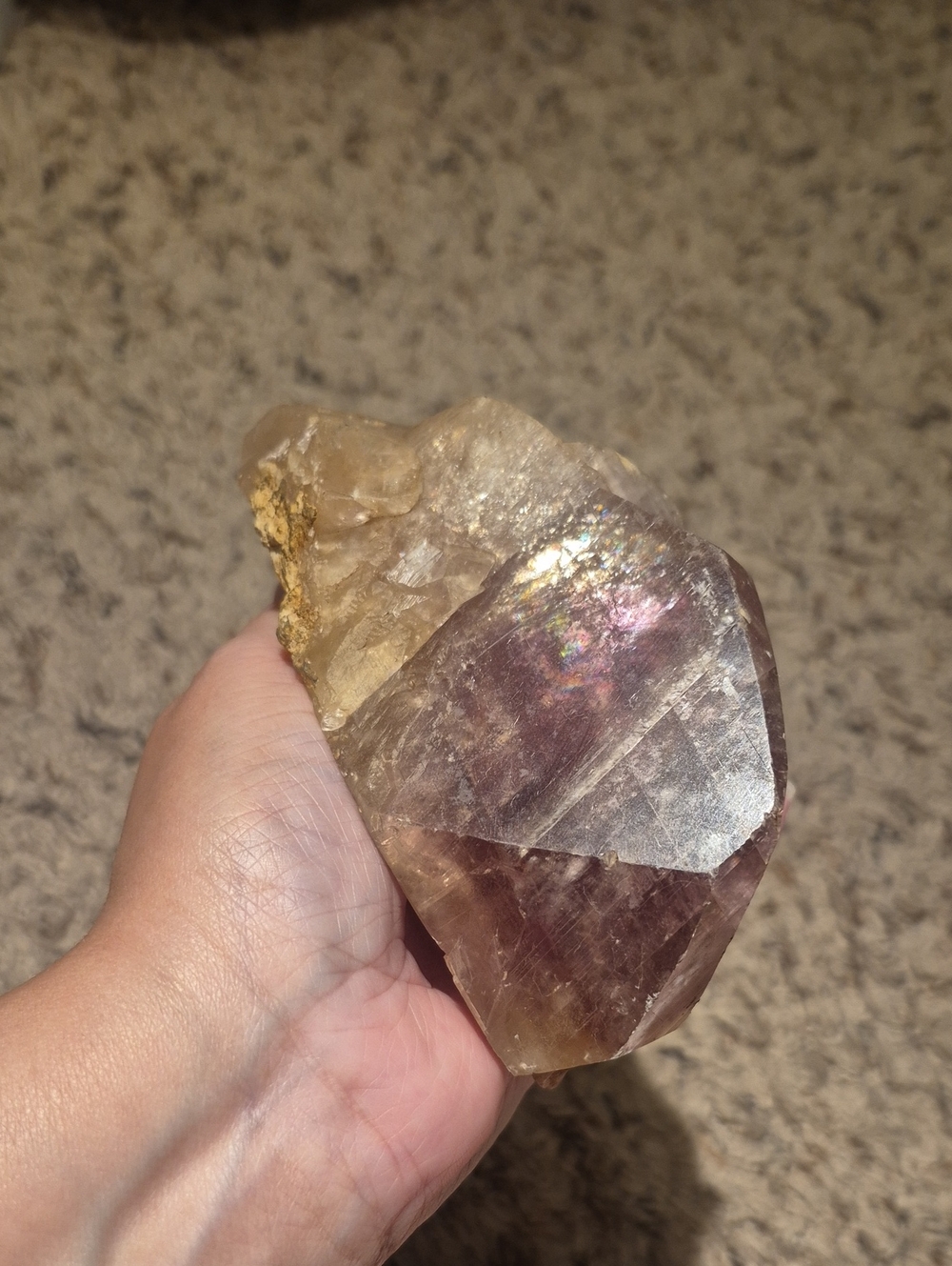 Large Honey Calcite Raw Freeform